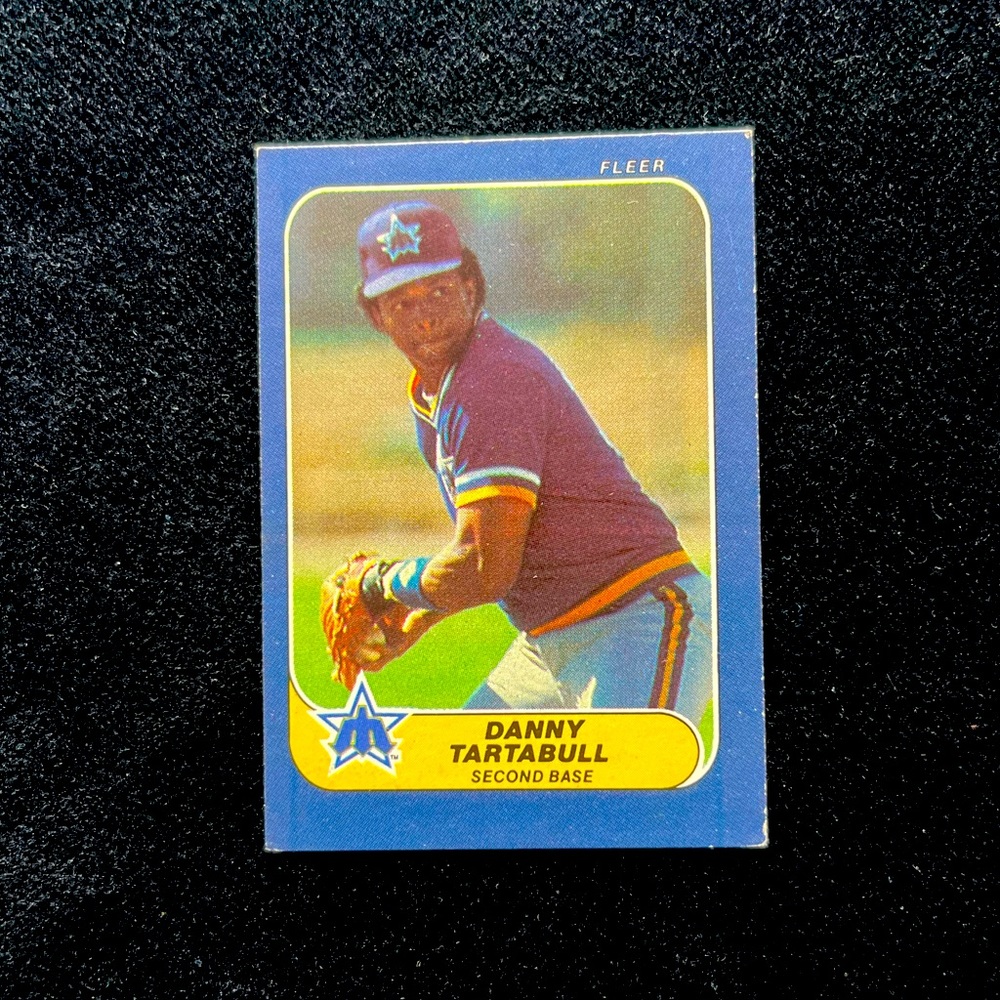 1986 FLEER MINATURES # 99 DANNY
TARTABULL ROOKIE 🔥🔥 ⚾️ Nostalgia